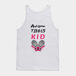 US Open Tennis Kid Racket and Ball Tank Top